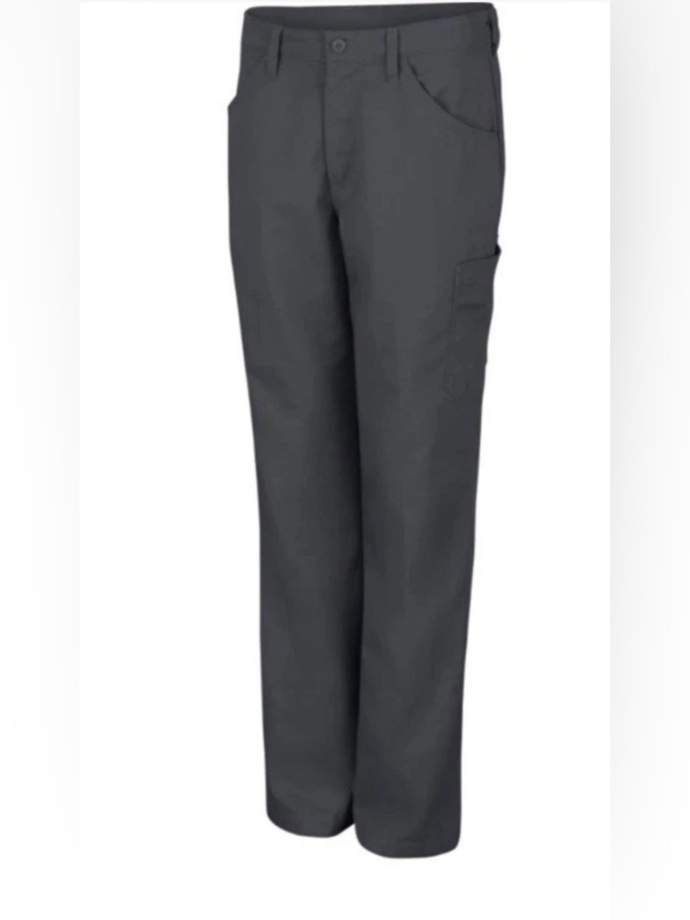Men's Cargo Pants — Charcoal Utility Work Trousers